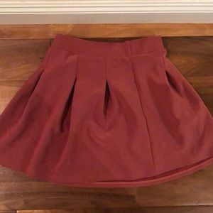 Pleated skirt